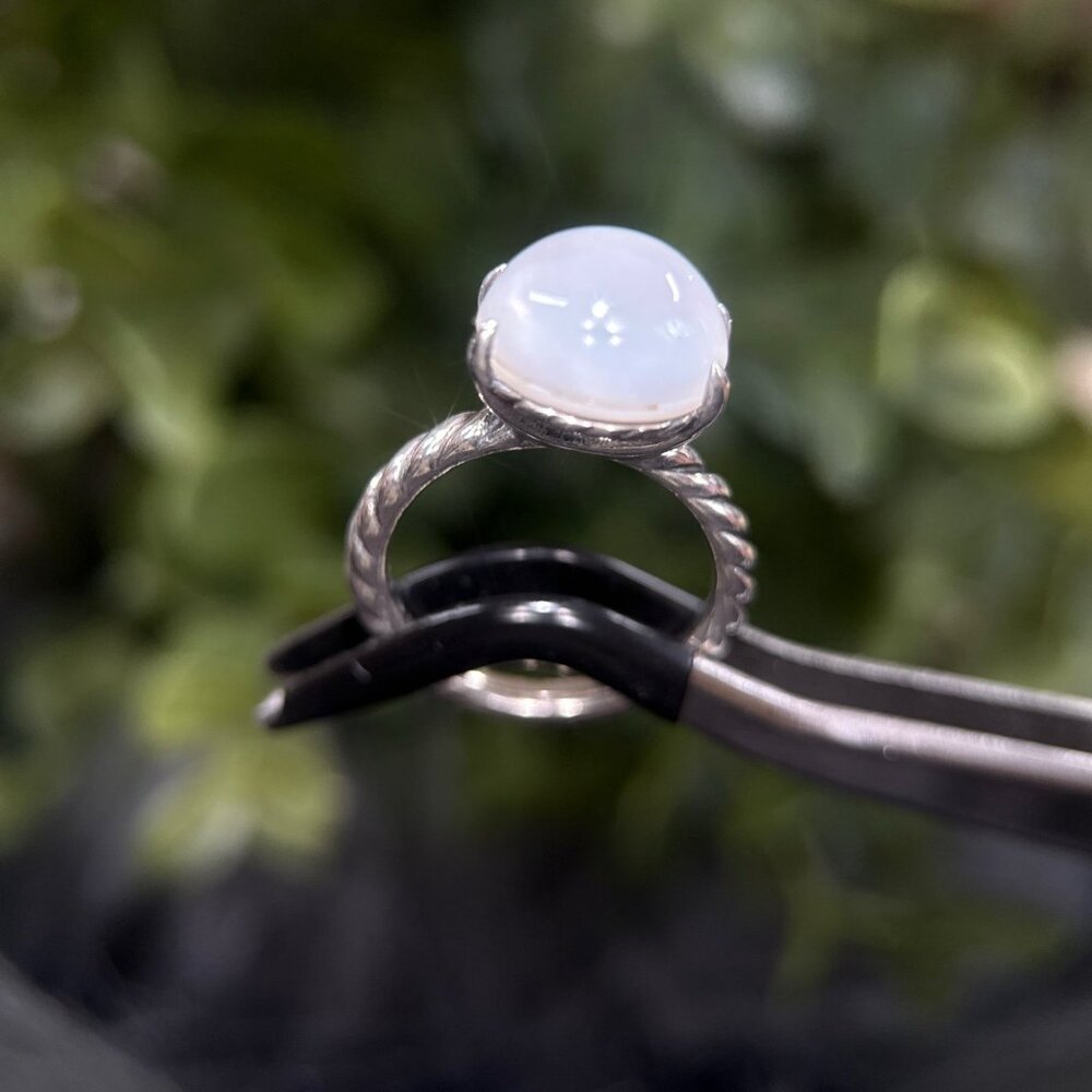 D.Y. 925 Chaceldony‎ Doublet Ring - Picture 3 of 11